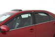 AVS 14-18 Mazda 3 Hatch Ventvisor Outside Mount Window Deflectors 4pc - Smoke AVS Wind Deflectors  AXOPROS
