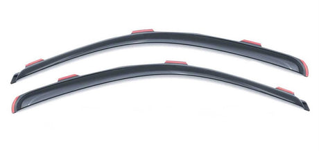 AVS 15-18 Chevy Colorado Ext. Cab Ventvisor In-Channel Window Deflectors 2pc - Smoke AVS Wind Deflectors  AXOPROS