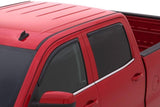 AVS 15-18 Chevy Silverado 2500 Crew Cab Ventvisor Front & Rear Window Deflectors 4pc - Smoke AVS Wind Deflectors  AXOPROS