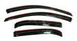 AVS 15-18 Ford Edge Ventvisor In-Channel Front & Rear Window Deflectors 4pc - Smoke AVS Wind Deflectors  AXOPROS