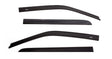 AVS 15-18 Ford F-150 Supercrew Ventvisor In-Channel Front & Rear Window Deflectors 4pc - Smoke AVS Wind Deflectors  AXOPROS