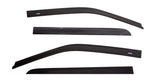 AVS 15-18 Ford F-150 Supercrew Ventvisor In-Channel Front & Rear Window Deflectors 4pc - Smoke AVS Wind Deflectors  AXOPROS