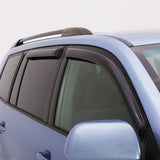 AVS 17-21 Jeep Compass (New Body Style) Ventvisor Outside Mount Deflectors 4pc - Smoke AVS Wind Deflectors  AXOPROS