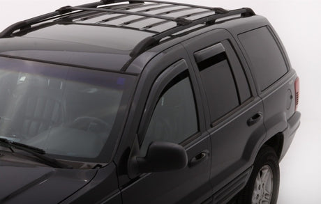 AVS 2004 Ford Ecosport (Brazil) Ventvisor In-Channel Front & Rear Window Deflectors 4pc - Smoke AVS Wind Deflectors  AXOPROS