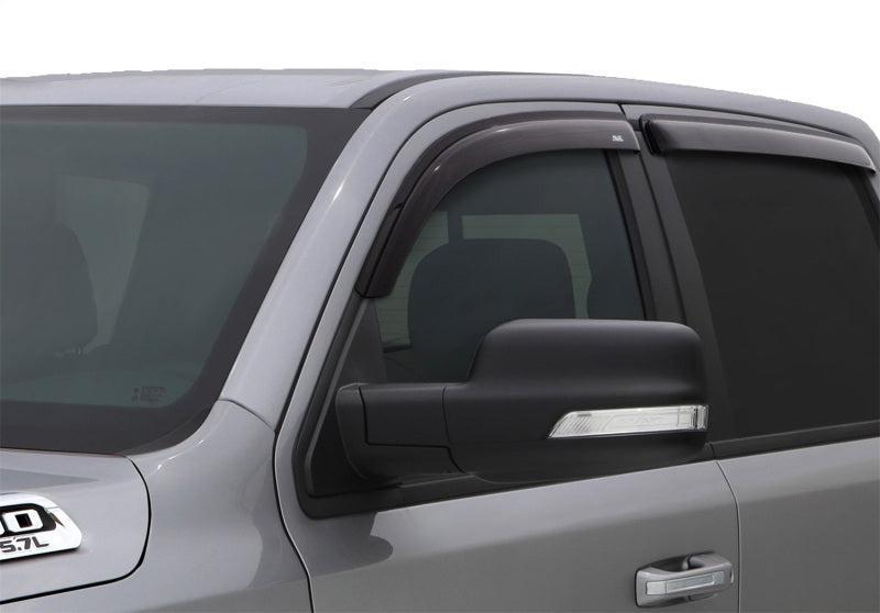 AVS 2019 RAM 1500 Crew Cab Ventvisor Outside Mount Front & Rear Window Deflectors 4pc - Smoke AVS Wind Deflectors  AXOPROS