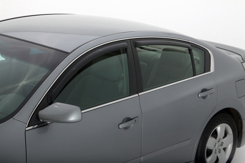 AVS 21-22 Hyundai Elantra Ventvisor Outside Mount Window Deflectors 4pc - Smoke AVS Wind Deflectors  AXOPROS