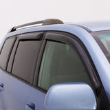 AVS 21-22 Hyundai Elantra Ventvisor Outside Mount Window Deflectors 4pc - Smoke AVS Wind Deflectors  AXOPROS