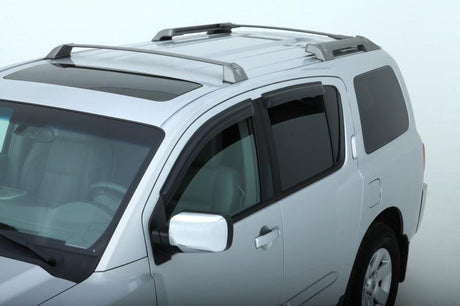 AVS 22-23 Mitsubishi Outlander Outside Mount Ventvisor Deflector 4pc - Smoke AVS Wind Deflectors  AXOPROS