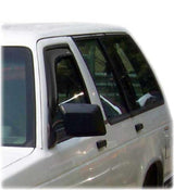 AVS 80-96 Ford Bronco Standard Cab Ventvisor In-Channel Window Deflectors 2pc - Smoke AVS Wind Deflectors  AXOPROS
