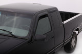 AVS 88-99 Chevy CK Ext. Cab Ventvisor Outside Mount Window Deflectors 4pc - Smoke AVS Wind Deflectors  AXOPROS