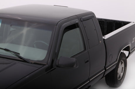 AVS 88-99 Chevy CK Ext. Cab Ventvisor Outside Mount Window Deflectors 4pc - Smoke AVS Wind Deflectors  AXOPROS