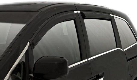 AVS 89-95 Toyota Pickup Access Cab Ventvisor Outside Mount Window Deflectors 4pc - Smoke AVS Wind Deflectors  AXOPROS
