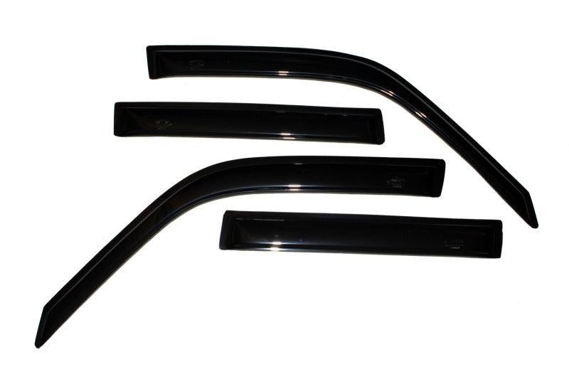AVS 91-97 Toyota Land Cruiser Ventvisor Outside Mount Window Deflectors 4pc - Smoke AVS Wind Deflectors  AXOPROS
