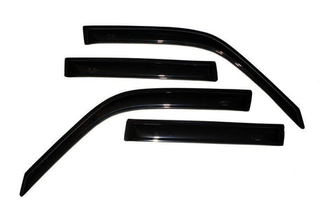 AVS 91-97 Toyota Land Cruiser Ventvisor Outside Mount Window Deflectors 4pc - Smoke AVS Wind Deflectors  AXOPROS