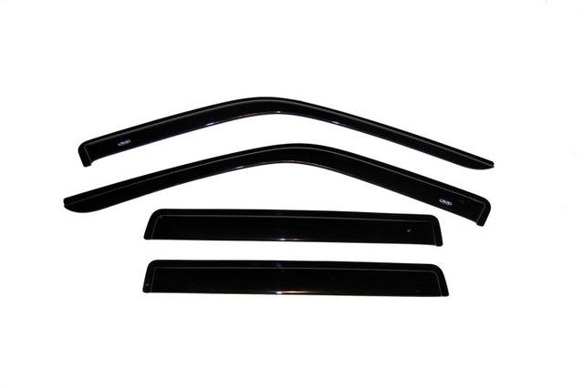AVS 93-98 Jeep Grand Cherokee Ventvisor Outside Mount Window Deflectors 4pc - Smoke AVS Wind Deflectors  AXOPROS