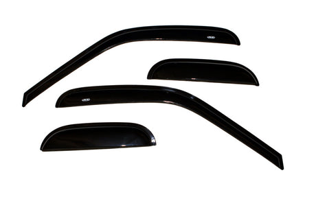 AVS 97-03 Ford F-150 Supercab Ventvisor Outside Mount Window Deflectors 4pc - Smoke AVS Wind Deflectors  AXOPROS
