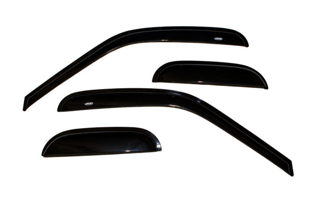 AVS 97-03 Ford F-150 Supercab Ventvisor Outside Mount Window Deflectors 4pc - Smoke AVS Wind Deflectors  AXOPROS
