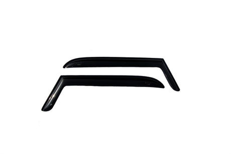 AVS 97-06 Jeep Wrangler Ventvisor Outside Mount Window Deflectors 2pc - Smoke AVS Wind Deflectors  AXOPROS