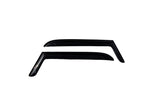 AVS 97-06 Jeep Wrangler Ventvisor Outside Mount Window Deflectors 2pc - Smoke AVS Wind Deflectors  AXOPROS