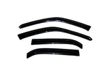 AVS 98-02 Chevy Prizm Ventvisor Outside Mount Window Deflectors 4pc - Smoke AVS Wind Deflectors  AXOPROS