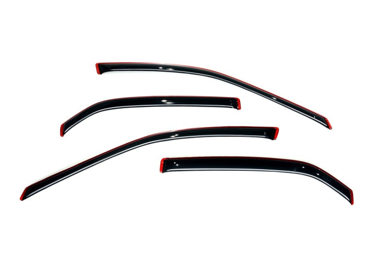 AVS 98-02 Honda Accord Ventvisor In-Channel Front & Rear Window Deflectors 4pc - Smoke AVS Wind Deflectors  AXOPROS