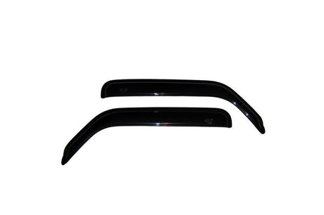 AVS 98-03 Dodge CB300 (w/o Vent Windows) Ventvisor Outside Mount Window Deflectors 2pc - Smoke AVS Wind Deflectors  AXOPROS