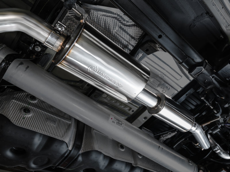 AWE 0FG Exhaust for 3rd Gen Toyota Tundra - Dual Chrome Silver Tips AWE Tuning Catback  AXOPROS