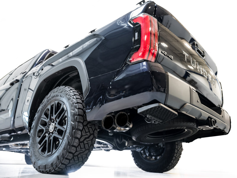 AWE 0FG Exhaust for 3rd Gen Toyota Tundra - Dual Diamond Black Tips AWE Tuning Catback  AXOPROS