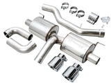 AWE 19-23 BMW 330i / 21-23 BMW 430i Base G2X Touring Axle Back Exhaust - Chrome Silver AWE Tuning Axle Back  AXOPROS
