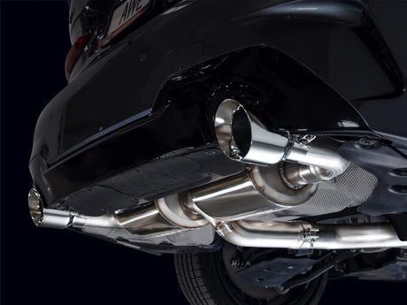 AWE 19-23 BMW 330i / 21-23 BMW 430i Base G2X Touring Axle Back Exhaust - Chrome Silver AWE Tuning Axle Back  AXOPROS