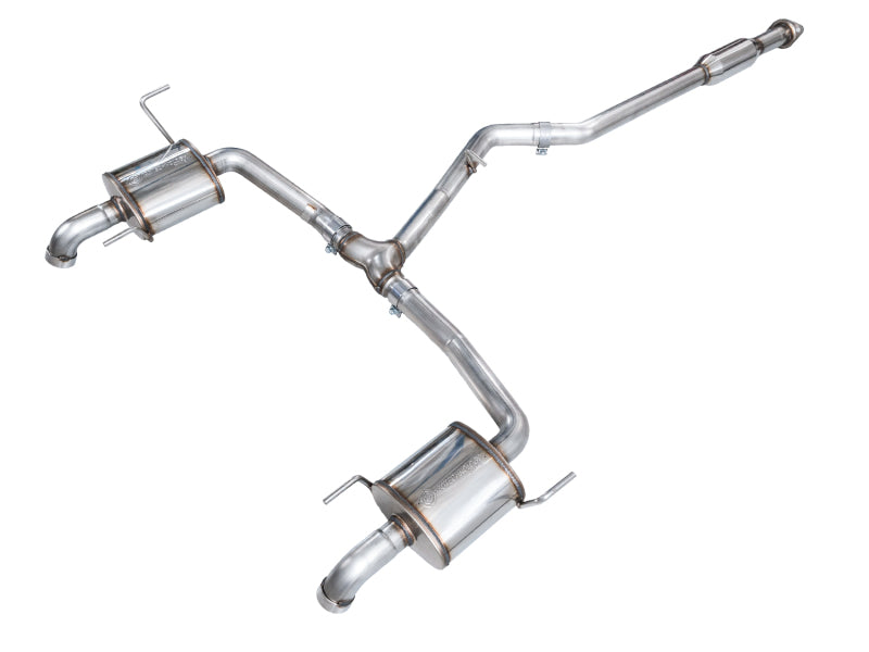 AWE 20-25 Subaru Outback (Wilderness & XT) 0FG Catback Exhaust w/Dual BashGuards AWE Tuning Catback  AXOPROS