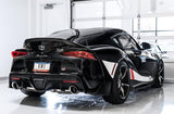 AWE 2020 Toyota Supra A90 Non-Resonated Touring Edition Exhaust - 5in Chrome Silver Tips AWE Tuning Catback  AXOPROS
