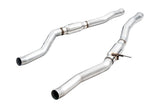 AWE 2020 Toyota Supra A90 Resonated Touring Edition Exhaust - 5in Chrome Silver Tips AWE Tuning Catback  AXOPROS