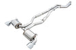 AWE 2020 Toyota Supra A90 Resonated Touring Edition Exhaust - 5in Chrome Silver Tips AWE Tuning Catback  AXOPROS