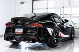 AWE 2020 Toyota Supra A90 Resonated Touring Edition Exhaust - 5in Diamond Black Tips AWE Tuning Catback  AXOPROS