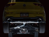AWE 2022 VW GTI MK8 Touring Edition Exhaust - Chrome Silver Tips AWE Tuning Catback  AXOPROS