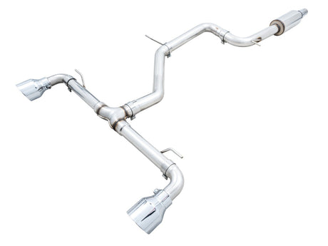 AWE 2022 VW GTI MK8  Track Edition Exhaust - Chrome Silver Tips AWE Tuning Catback  AXOPROS