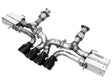 AWE 2023 C8 Corvette Z06 SwitchPath Cat-Back Exhaust - Diamond Black Tips AWE Tuning Catback  AXOPROS