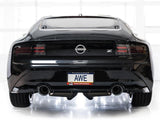 AWE 2023 Nissan Z RZ34 RWD Track Edition Catback Exhaust System w/ Chrome Silver Tips AWE Tuning Catback  AXOPROS
