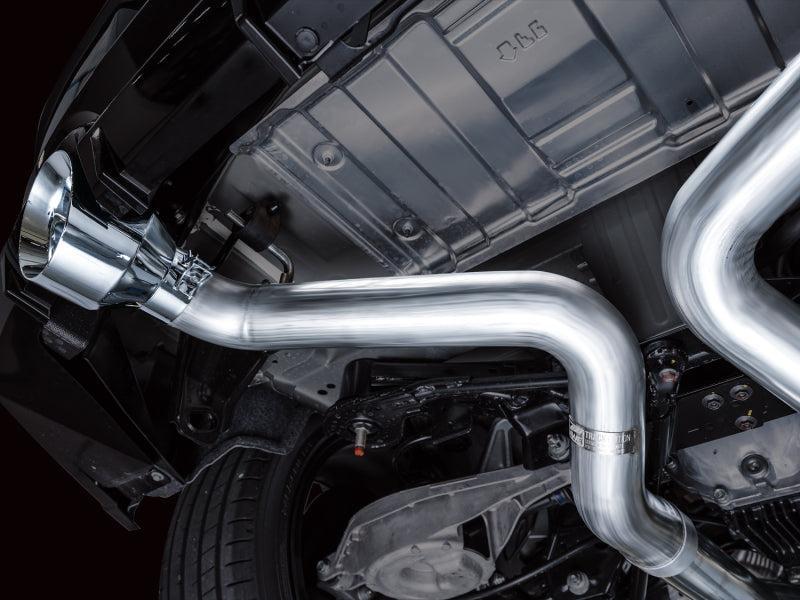 AWE 2023 Nissan Z RZ34 RWD Track Edition Catback Exhaust System w/ Chrome Silver Tips AWE Tuning Catback  AXOPROS