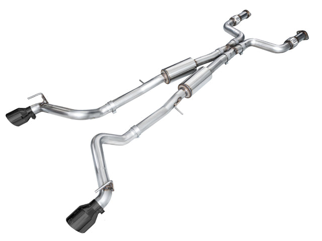 AWE 2023 Nissan Z RZ34 RWD Track Edition Catback Exhaust System w/ Diamond Black Tips AWE Tuning Catback  AXOPROS