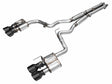 AWE 2024 Ford Mustang Dark Horse S650 RWD SwitchPath Catback Exhaust w/ Quad Diamond Black Tips AWE Tuning Catback  AXOPROS