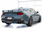 AWE 2024 Ford Mustang GT Fastback S650 RWD SwitchPath Catback Exhaust w/ Quad Diamond Black Tips AWE Tuning Catback  AXOPROS