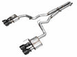 AWE 2024 Ford Mustang GT Fastback S650 RWD SwitchPath Catback Exhaust w/ Quad Diamond Black Tips AWE Tuning Catback  AXOPROS