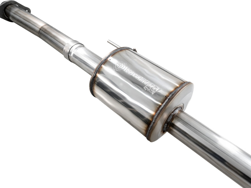 AWE 21-25 Ford F150 (14th Gen Reg Cab) Cat-Back Exhaust - 4.5in Dual Side Exit Chrome Tips AWE Tuning Catback  AXOPROS