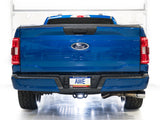 AWE 21-25 Ford F150 (14th Gen Reg Cab) Cat-Back Exhaust - 4.5in Dual Side Exit Chrome Tips AWE Tuning Catback  AXOPROS