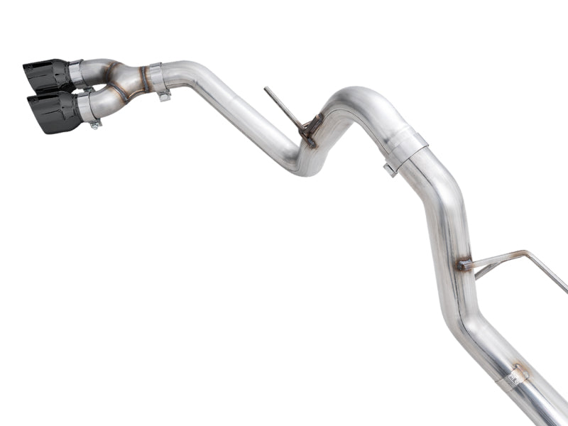 AWE 0FG 21+ Ford F150 Dual Side Exit Cat-Back Exhaust - 4.5in Diamond Black Tips AWE Tuning Catback  AXOPROS