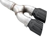 AWE 0FG 21+ Ford F150 Dual Side Exit Cat-Back Exhaust - 4.5in Diamond Black Tips AWE Tuning Catback  AXOPROS