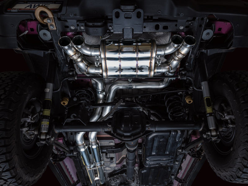 AWE 21+ Wrangler 392 Switchpath Cat-Back Exhaust- Quad BashGuards AWE Tuning Catback  AXOPROS