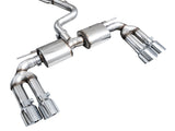 AWE 22-24 Audi 8Y S3 Touring Edition Exhaust - Chrome Silver Tips AWE Tuning Catback  AXOPROS